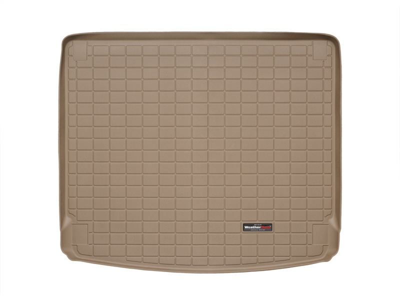 Porsche Cayenne Cargo Liner - WeatherTech - Raised Lip - Tan - `11-`27