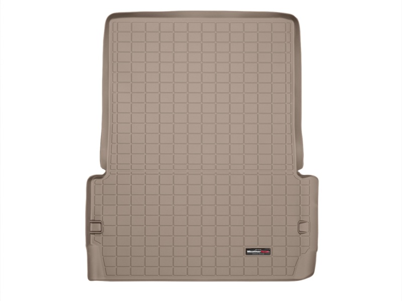 Dodge Durango Cargo Liner - WeatherTech - Raised Lip, Textured Finish - Tan - `11-`27