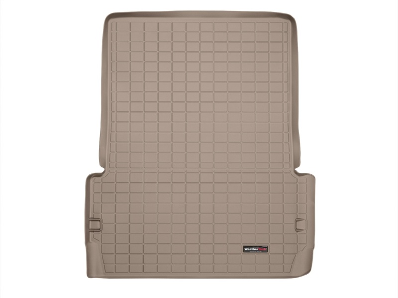 Dodge Durango Cargo Liner - WeatherTech - Raised Lip, Textured Finish - Tan - `11-`27