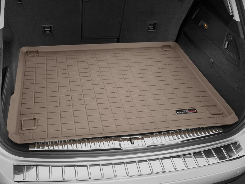 Volkswagen Touareg Cargo Liner - WeatherTech - Raised Lip - Tan - `11-`27