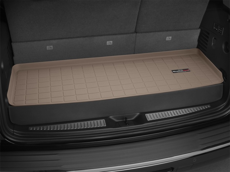 GMC Yukon Cargo Liner - Behind 3rd Seat - WeatherTech - Tan - `15-`27