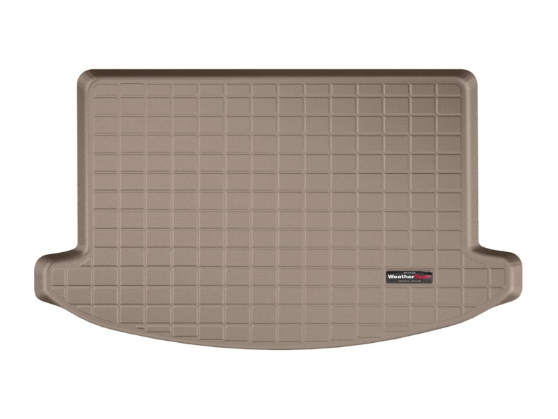 Volkswagen Tiguan Cargo Liner - Rear - WeatherTech - Raised Lip - Tan - `18-`27