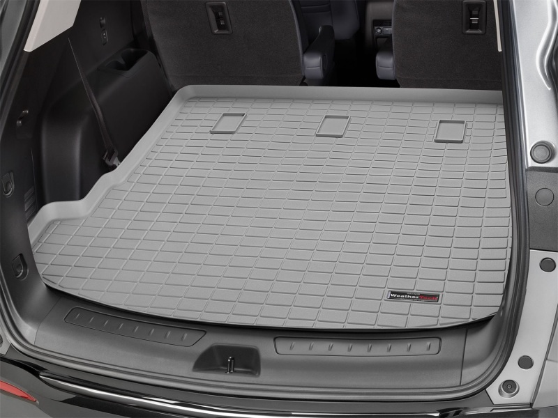 Buick Enclave Cargo Liner - WeatherTech - Raised Lip - Grey - `18-`27