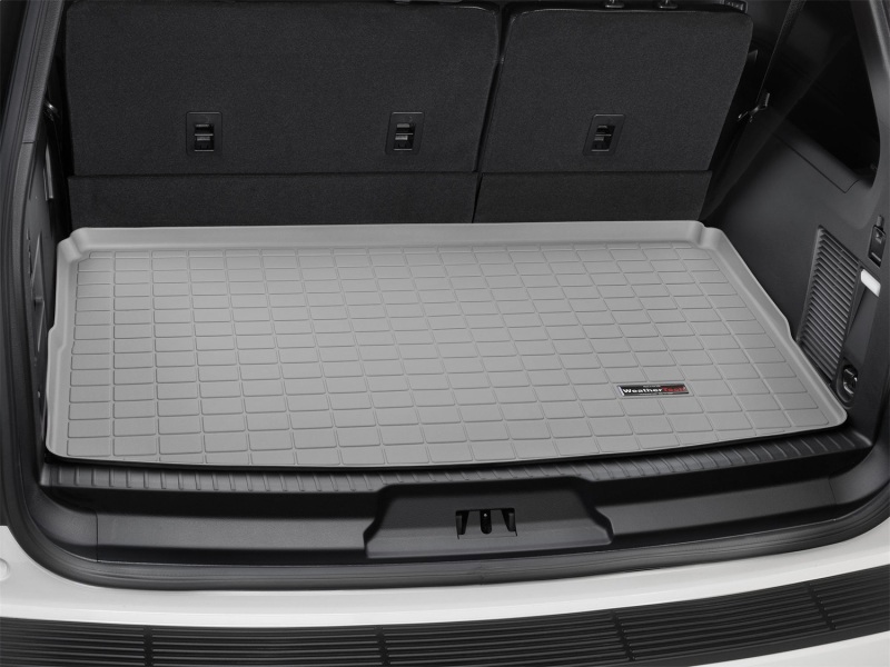 Ford Expedition MAX Cargo Liner - Behind 3rd Row Seating - WeatherTech - Grey - `18-`27