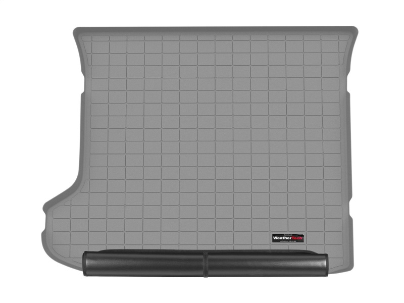 Kia EV6 Cargo Liner - Behind 2nd Row Seat - WeatherTech - with Bumper Protector - Grey - `22-`27