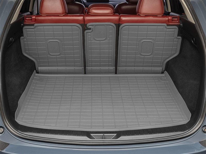 Mazda CX-5 Cargo Liner - Behind 2nd Row Seating - WeatherTech - SeatBack Cargo Liner HP - Grey - `22-`25