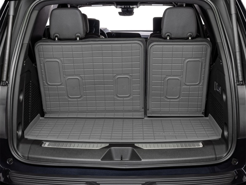 Cadillac Escalade Cargo Liner - WeatherTech - SeatBack Cargo Liner HP - Grey - `21-`26