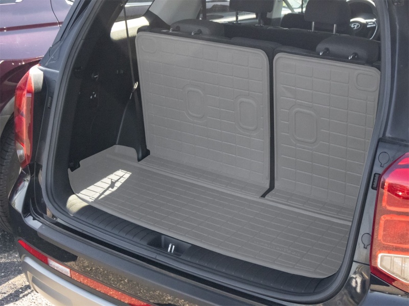 Hyundai Palisade Cargo Liner - WeatherTech - SeatBack Cargo Liner HP - Grey - `20-`25