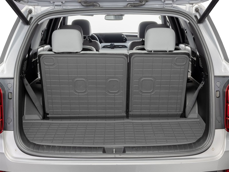 Hyundai Palisade Cargo Liner - WeatherTech - SeatBack Cargo Liner HP - Grey - `20-`25