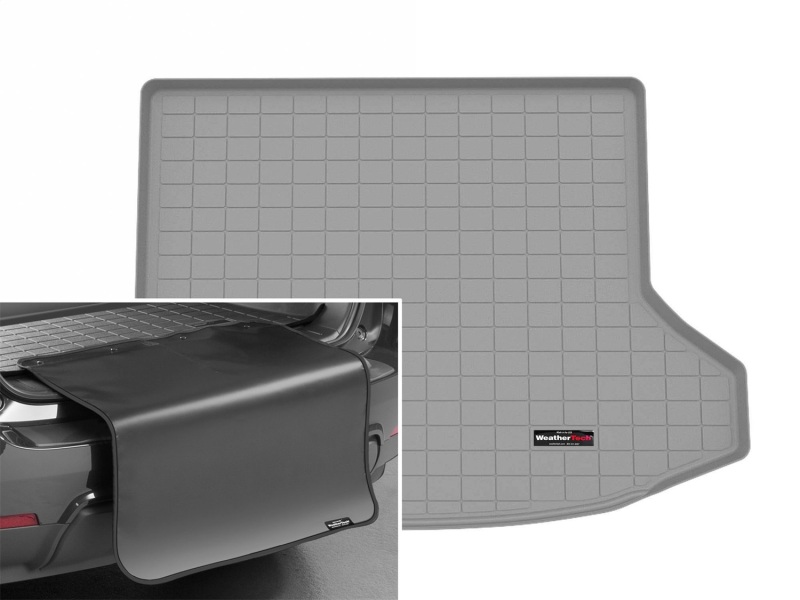 Chevrolet Equinox Cargo Liner w/Bumper Protector - Behind 2nd Row Seating - WeatherTech - Grey - `25-`26