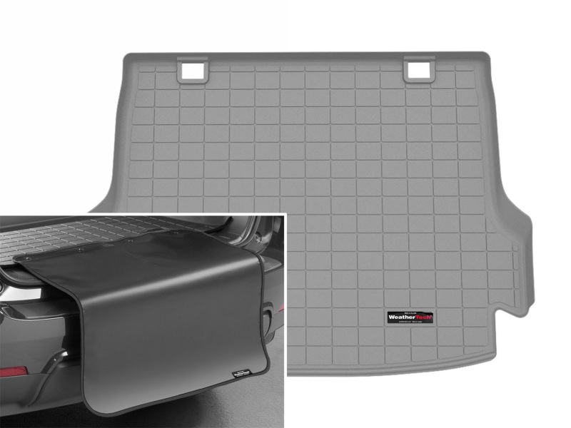 Acura ADX Cargo Liner w/Bumper Protector - Behind 3rd Row - WeatherTech - Grey - `25-`26