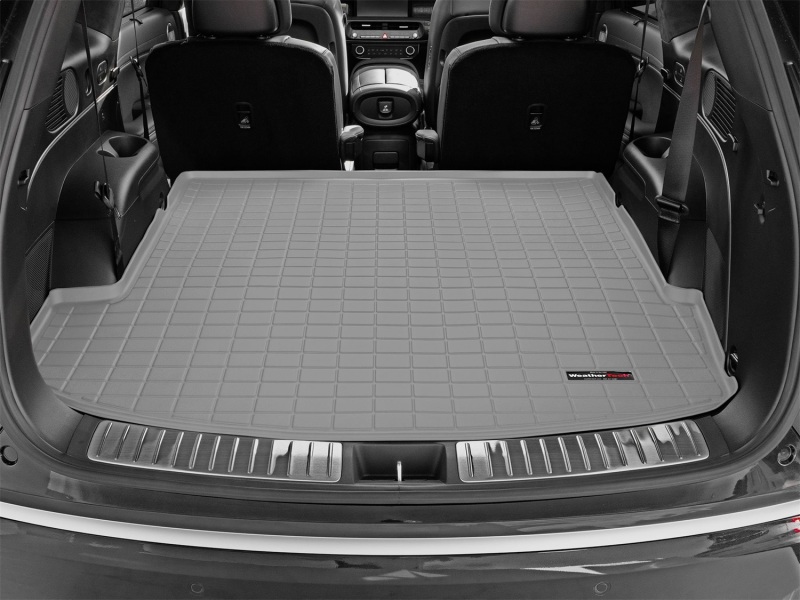 Hyundai Palisade Cargo Liner - WeatherTech - Raised Lip - Grey - 2026+