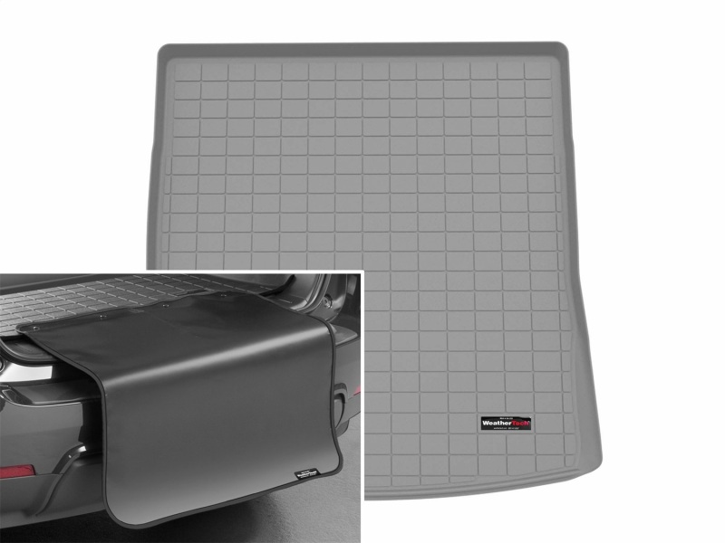 Cadillac Vistiq Cargo Liner w/Bumper Protector - WeatherTech - Grey - 2026+