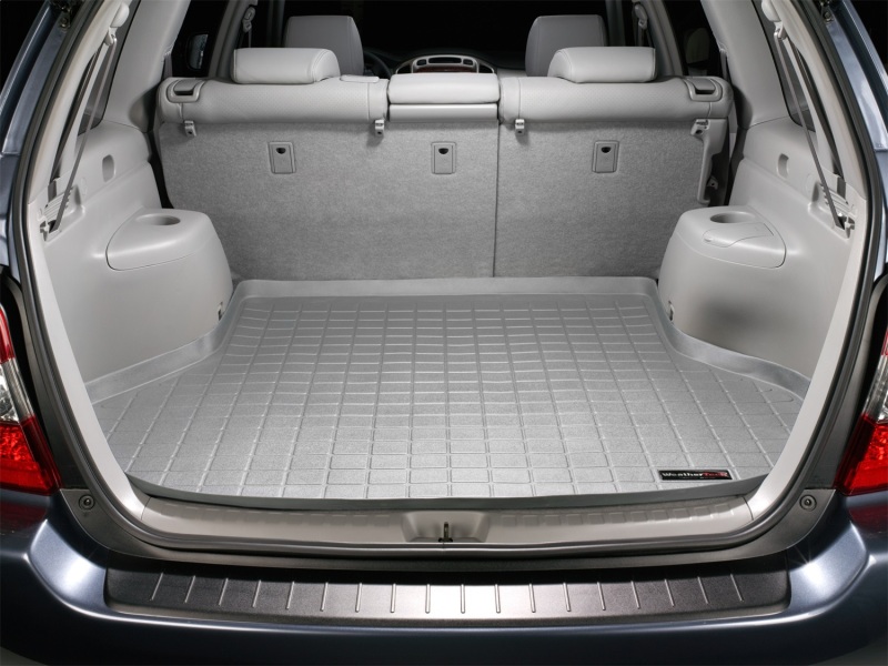 Toyota Highlander Cargo Liner - WeatherTech - Raised Lip - Grey - `01-`07