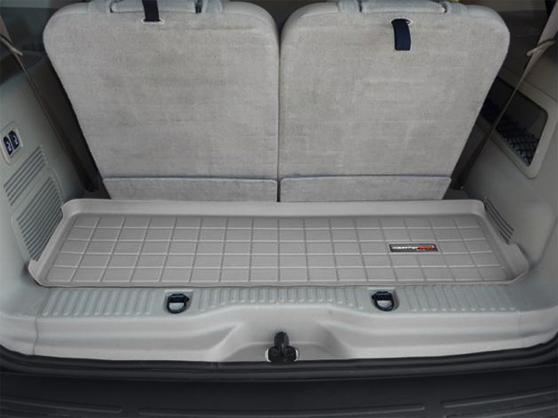 Ford Explorer Cargo Liner - WeatherTech - Raised Lip To Keep Spills/Dirt/Grease Off Interior - Grey - `06-`10