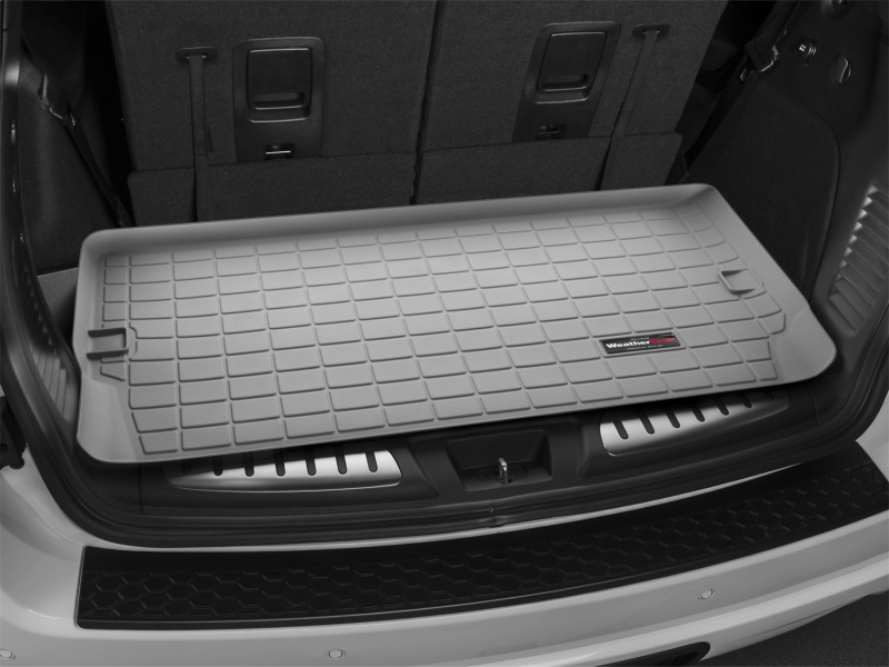 Dodge Durango Cargo Liner - Behind 3rd Row Seating - WeatherTech - Textured Finish - Grey - `11-`27