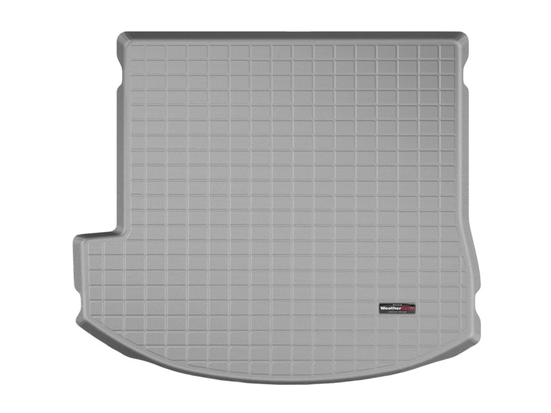 Hyundai Santa Fe Cargo Liner - Behind 2nd Seat - WeatherTech - Raised Lip - Grey - `13-`27