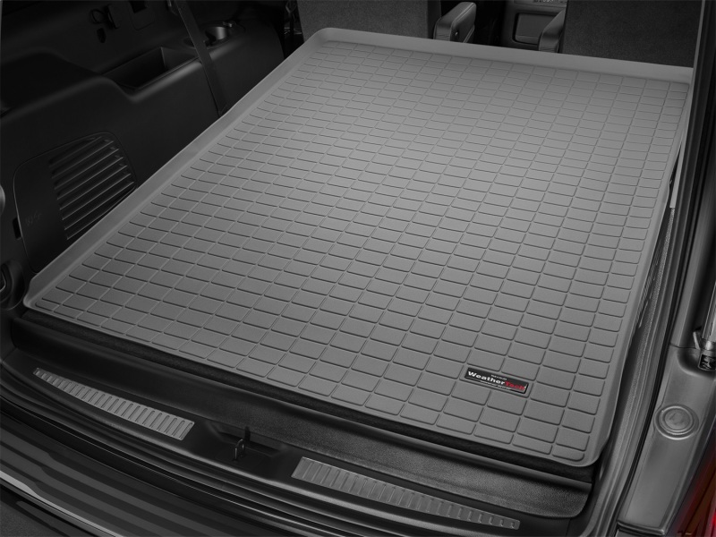 Cadillac Escalade ESV Cargo Liner - Behind 2nd Row - WeatherTech - Grey - `15-`27