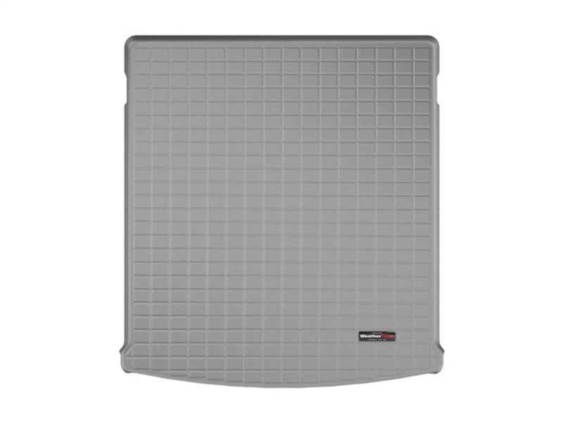 Volkswagen Atlas Cargo Liner - Rear - WeatherTech - Raised Lip Texture - Grey - `18-`27