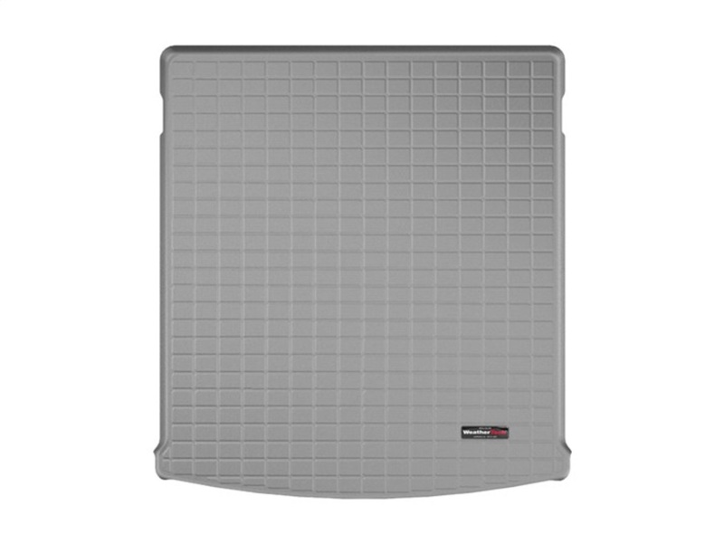 Volkswagen Atlas Cargo Liner - Rear - WeatherTech - Raised Lip Texture - Grey - `18-`27