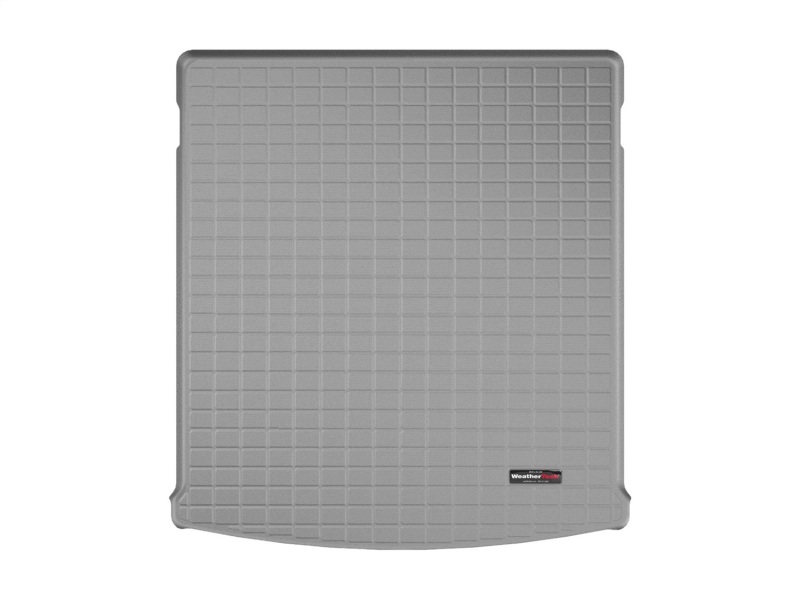 Volkswagen Atlas Cargo Liner - Rear - WeatherTech - Raised Lip Texture - Grey - `18-`27