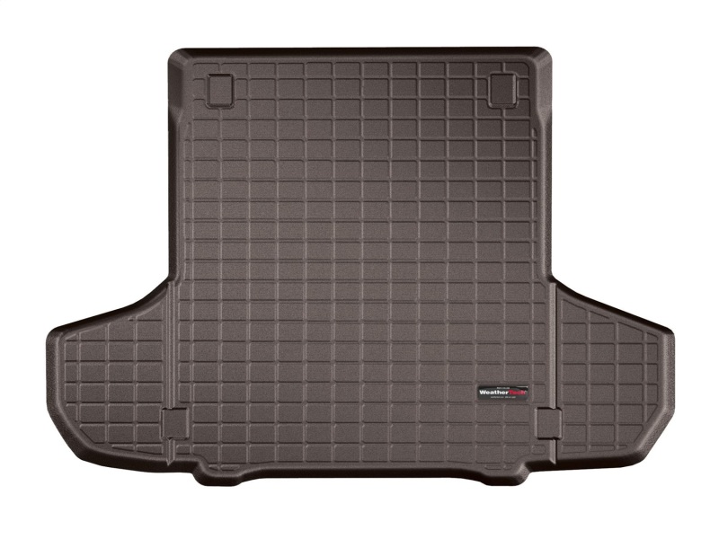 Porsche Panamera Cargo Liner - WeatherTech - Raised Lip - Cocoa - `17-`27