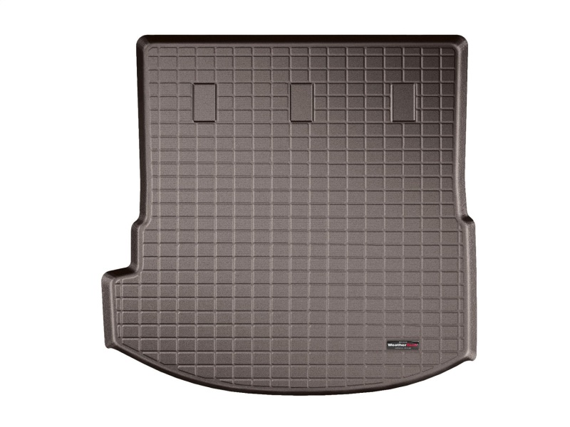 Buick Enclave Cargo Liner - Behind 2nd Row Seating - WeatherTech - Raised Lip, Textured Finish - Cocoa - `18-`27