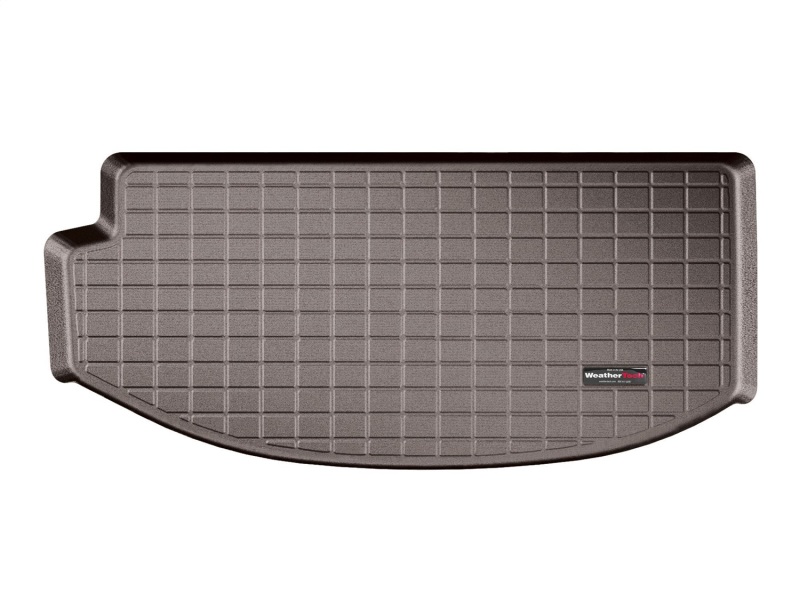 Buick Enclave Cargo Liner - Cargo Area - WeatherTech - Raised Lip + Textured Finish - Cocoa - `18-`27
