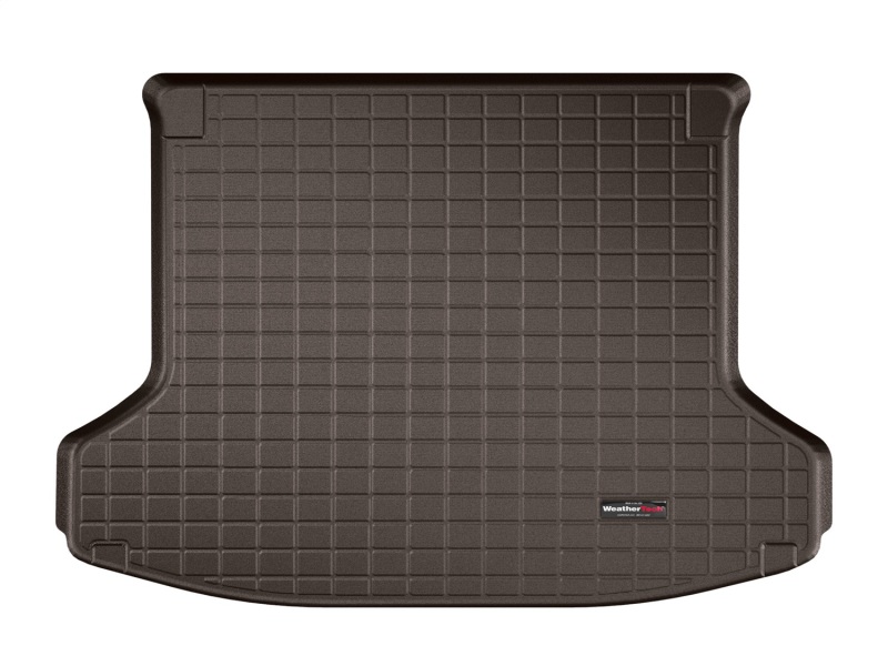 Infiniti QX50 Cargo Liner - WeatherTech - Raised Lip, Textured Finish - Cocoa - `19-`27