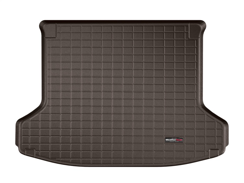 Infiniti QX50 Cargo Liner - WeatherTech - Raised Lip, Textured Finish - Cocoa - `19-`27