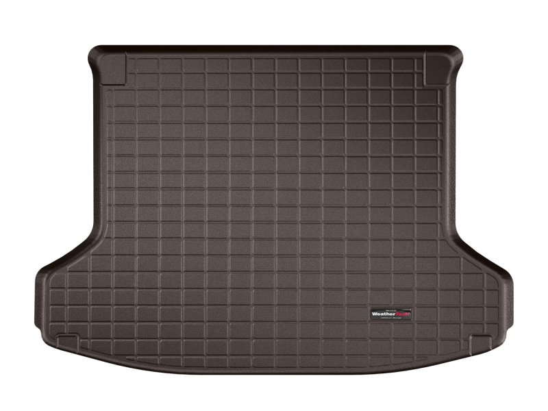 Infiniti QX50 Cargo Liner - WeatherTech - Raised Lip, Textured Finish - Cocoa - `19-`27