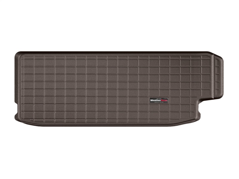 Subaru Ascent Cargo Liner - Behind 3rd Row Seating - WeatherTech - Raised Lip - Cocoa - `19-`27