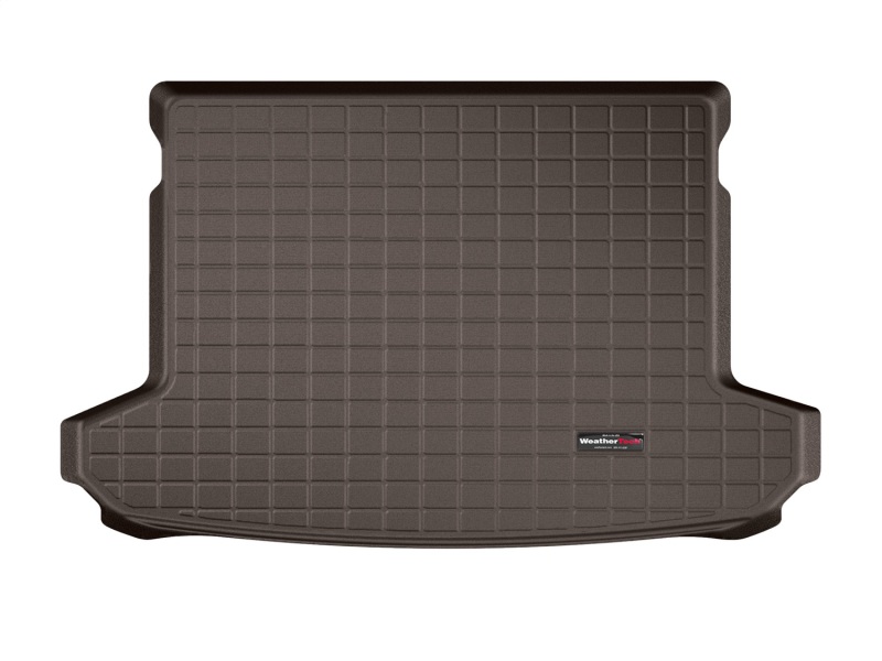 Hyundai Tucson Cargo Liner - Behind 2nd Row Seating - WeatherTech - Raised Lip, Textured Finish - Cocoa - `19-`27