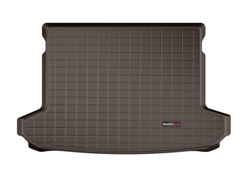Hyundai Tucson Cargo Liner - Behind 2nd Row Seating - WeatherTech - Raised Lip, Textured Finish - Cocoa - `19-`27
