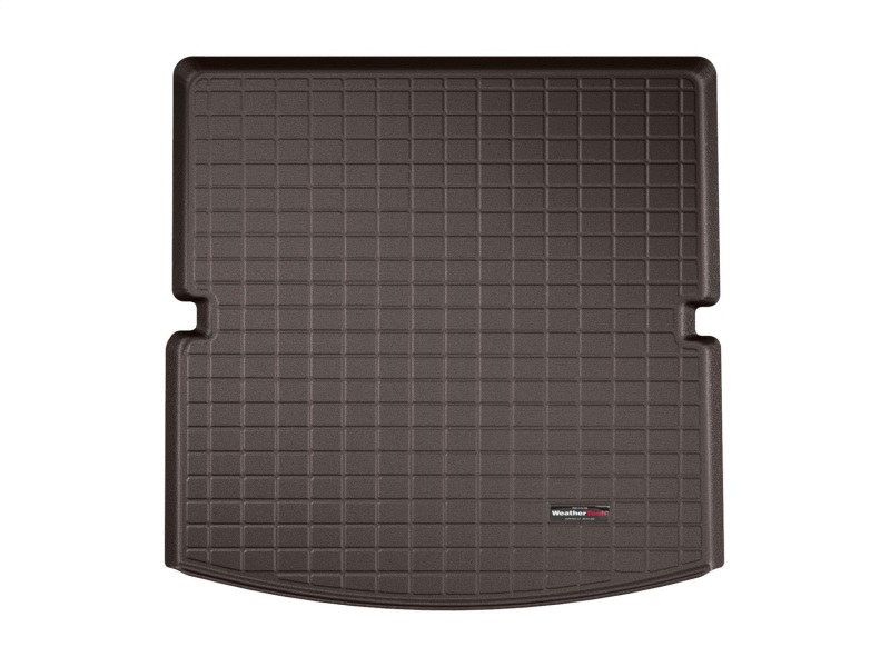 Cadillac XT6 Cargo Liner - Behind 2nd Row Seating - WeatherTech - Raised Lip - Cocoa - `20-`27 Cadillac XT6 Cargo Liner - Behind 2nd Row Seating - WeatherTech - Raised Lip - Cocoa - `20-`27