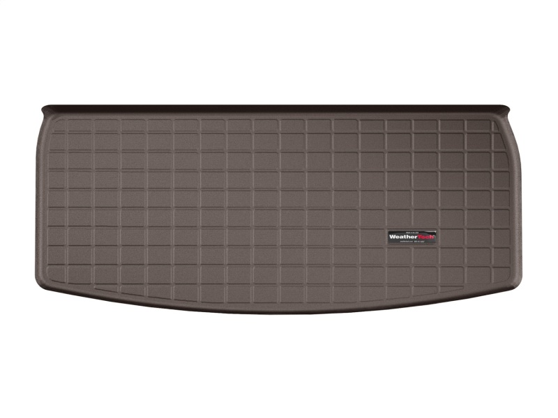Lincoln Aviator Cargo Liner - Behind 3rd Row Seating - WeatherTech - Raised Lip, Textured Finish - Cocoa - `20-`27