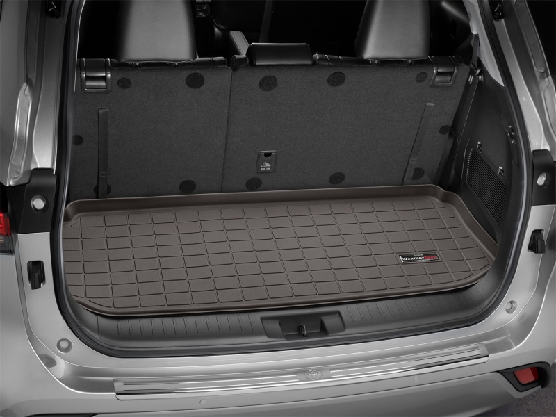 Toyota Highlander Cargo Liner - WeatherTech - Raised Lip - Cocoa - `20-`27