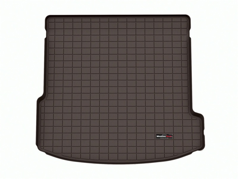 Mercedes-Benz AMG GLE 53 Cargo Liner - Behind 2nd Row Seating - WeatherTech - Raised Lip, Textured Finish - Cocoa - `21-`27
