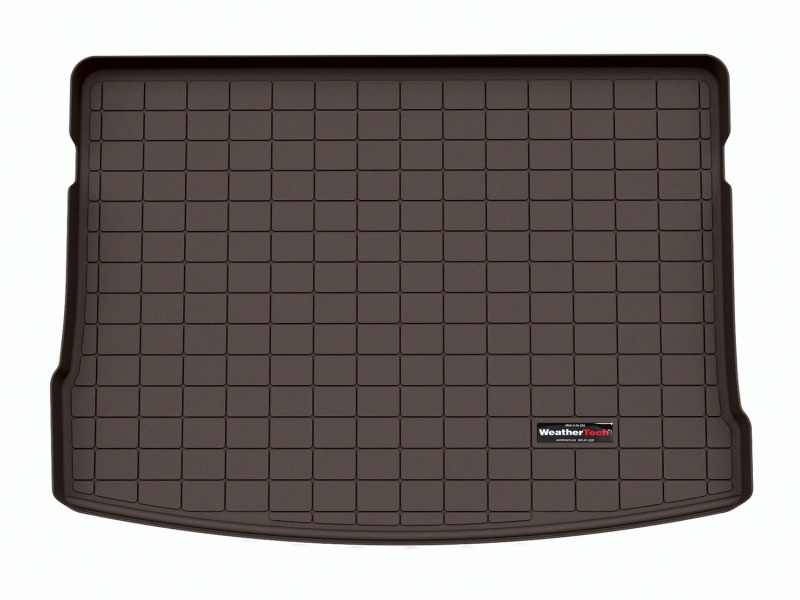 Mercedes-Benz AMG GLA 35 Cargo Liner - Behind 2nd Row Seating - WeatherTech - Raised Lip - Cocoa - `21-`27