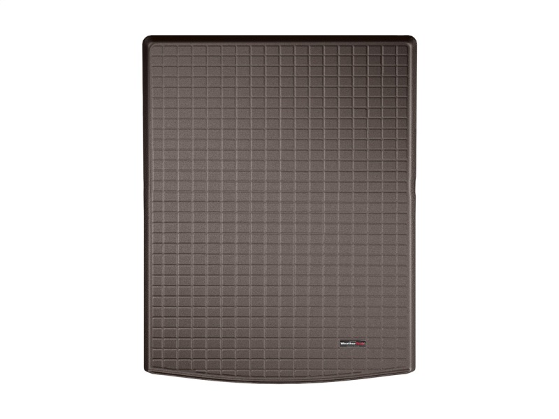 GMC Yukon XL Cargo Liner - WeatherTech - Raised Lip, Textured Finish, Proprietary TPO - Cocoa - `21-`27 GMC Yukon XL Cargo Liner - WeatherTech - Raised Lip, Textured Finish, Proprietary TPO - Cocoa - `21-`27