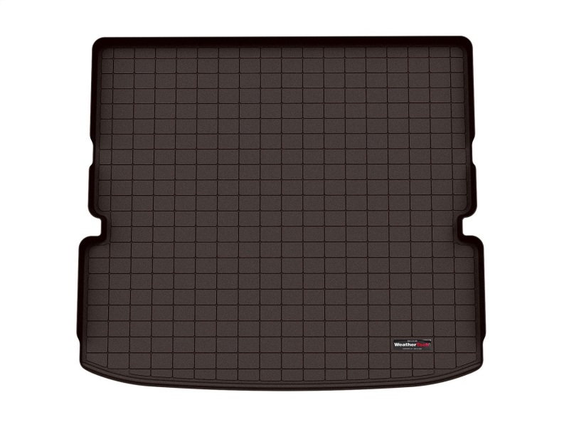 Nissan Pathfinder Cargo Liners - Behind 2nd Row Seating - WeatherTech - Raised Lip - Cocoa - `22-`27