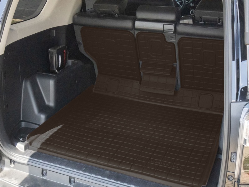 Toyota 4Runner Cargo Liner - Behind 3rd Row Seating - WeatherTech - SeatBack Cargo Liner HP - Cocoa - `10-`24