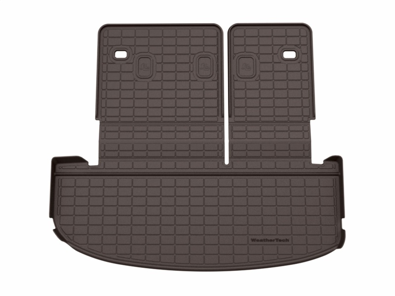 Kia Telluride Seatback Cargo Liner - WeatherTech - HP - Cocoa - `20-`25