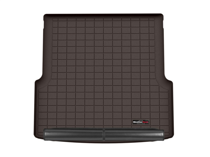 BMW i4 Cargo Liner - Cargo Area (Behind 2nd Row) - WeatherTech - With Bumper Protector - Cocoa - `22-`27