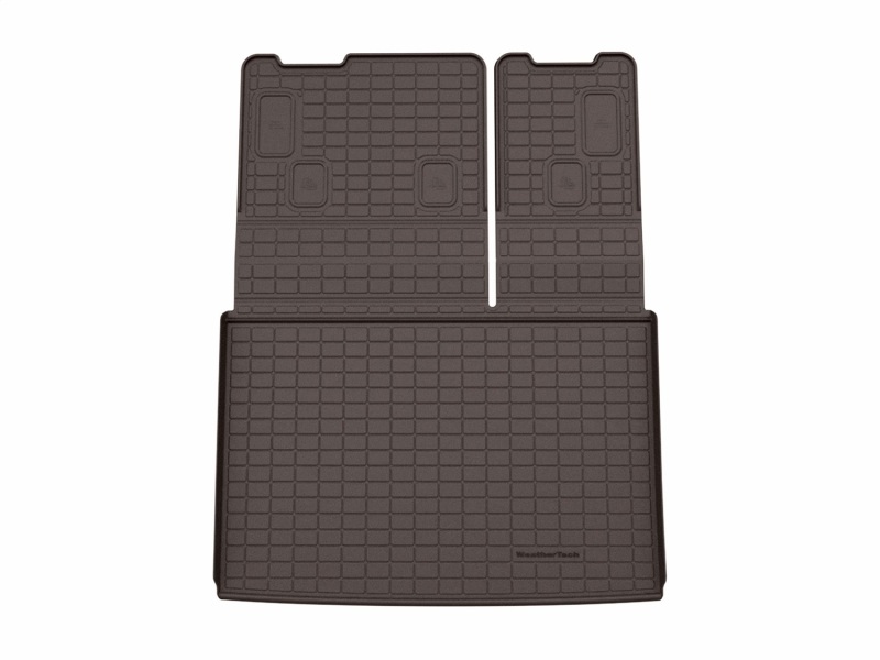 Cadillac Escalade Cargo Liner - Behind 3rd Row Seating - WeatherTech - SeatBack HP - Cocoa - `15-`20