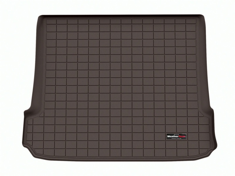 Mercedes-Benz EQE Cargo Liner - Behind 2nd Row Seating - WeatherTech - Raised Lip - Cocoa - 2023+