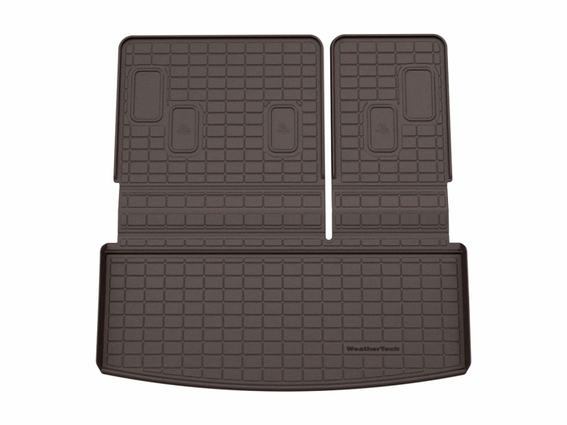 Cadillac Escalade Cargo Liner - Behind 3rd Row Seating - WeatherTech - SeatBack Cargo Liner HP - Cocoa - `21-`26