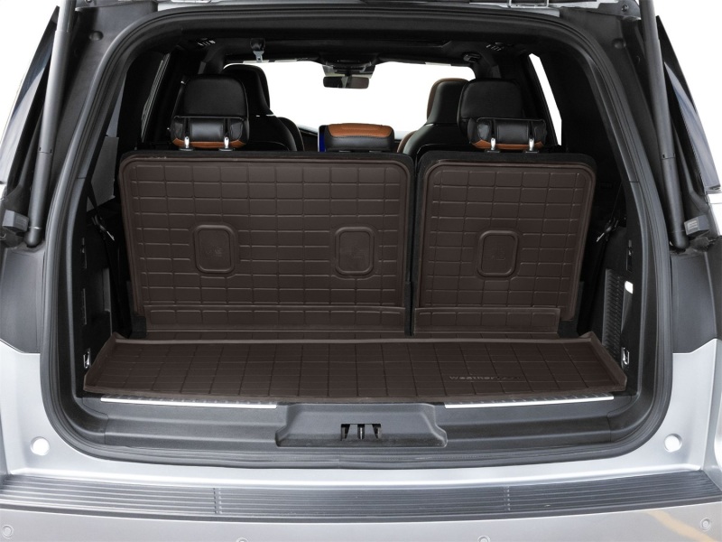 Ford Expedition Cargo Floor Liner - WeatherTech - SeatBack Cargo Liner HP - Cocoa - `21-`24