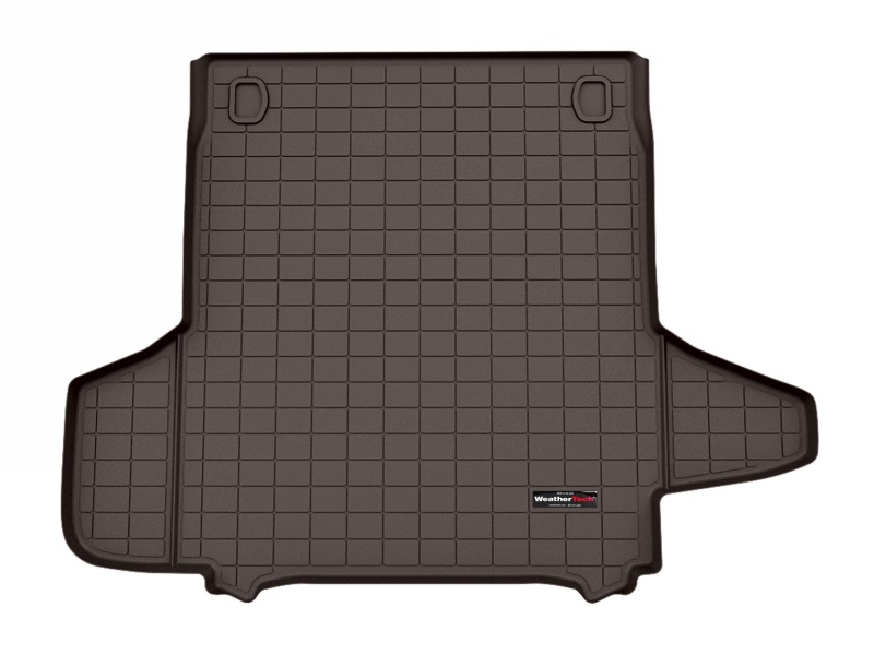 Porsche Panamera Cargo Floor Liner - Behind 2nd Row - WeatherTech - Cocoa - `24-`26