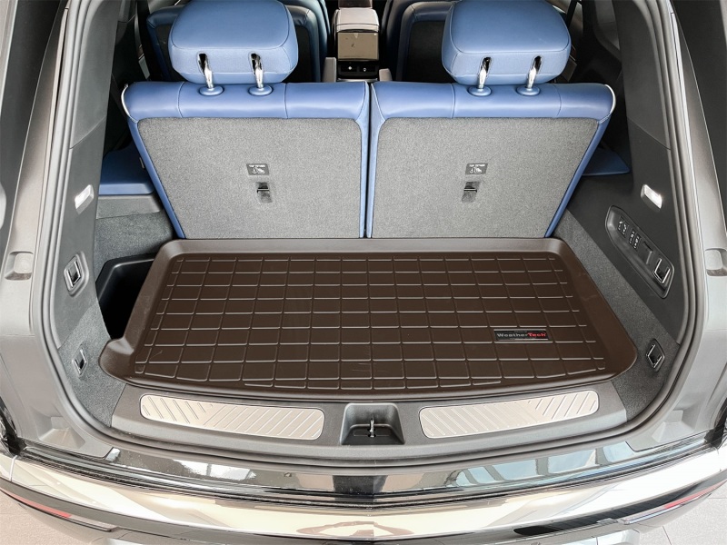 Cadillac Vistiq Cargo Liners - Behind 2nd Row - WeatherTech - Cocoa - 2026+